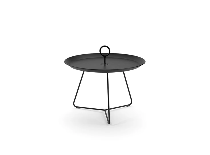 Houe-Eyelet-bijzettafel-D58cm-H41cm-zwart