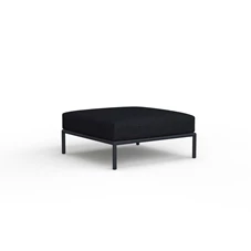 Houe-Level-poef-frame-powder-coated-grey-aluminium-kussen-sunbrella-sooty-grey-natte