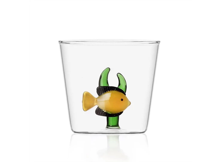 Ichendorf-Marine-Garden-glas-gele-vis-groen-zeewier