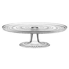Iittala-Kastehelmi-cakeschaal-helder-32C