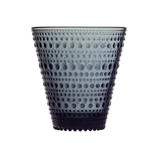 Iittala-Kastehelmi-glas-30cl-dark-grey-set-van-2