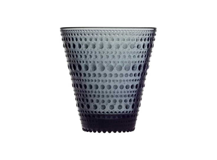 Iittala-Kastehelmi-glas-30cl-dark-grey-set-van-2