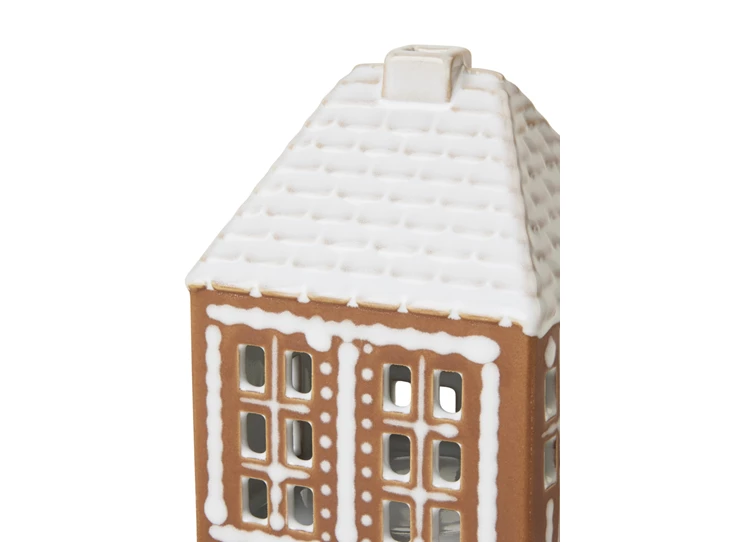 Kahler-Gingerbread-Lighthouse-H11cm-bruin
