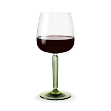 Kahler-Hammershoi-rode-wijn-glas-set-van-2-groene-voet