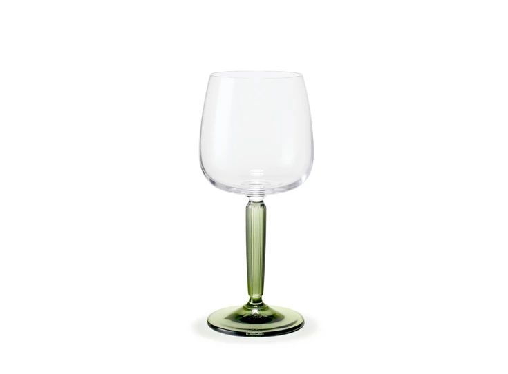 Kahler-Hammershoi-witte-wijn-glas-set-van-2-groene-voet