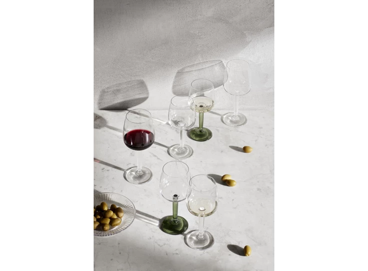 Kahler-Hammershoi-witte-wijn-glas-set-van-2-groene-voet