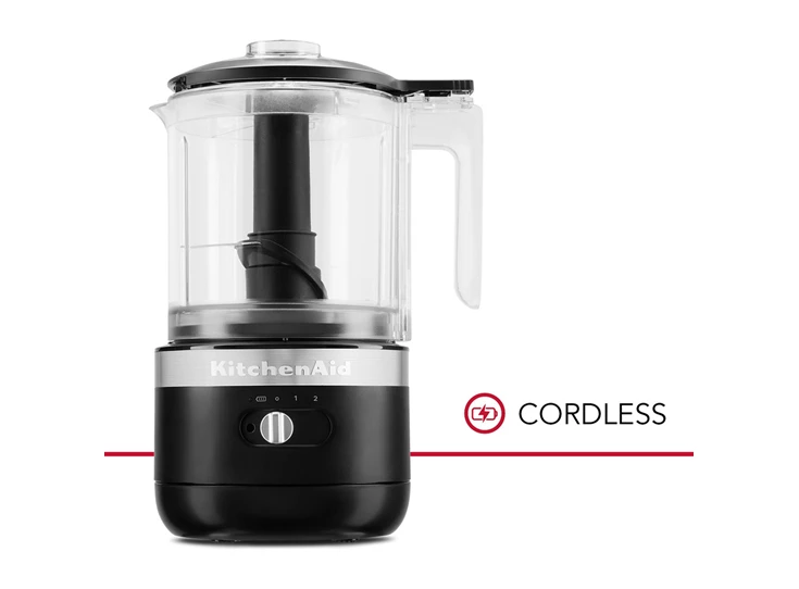 Kitchenaid-draadloze-chopper-5KFCB519-mat-zwart