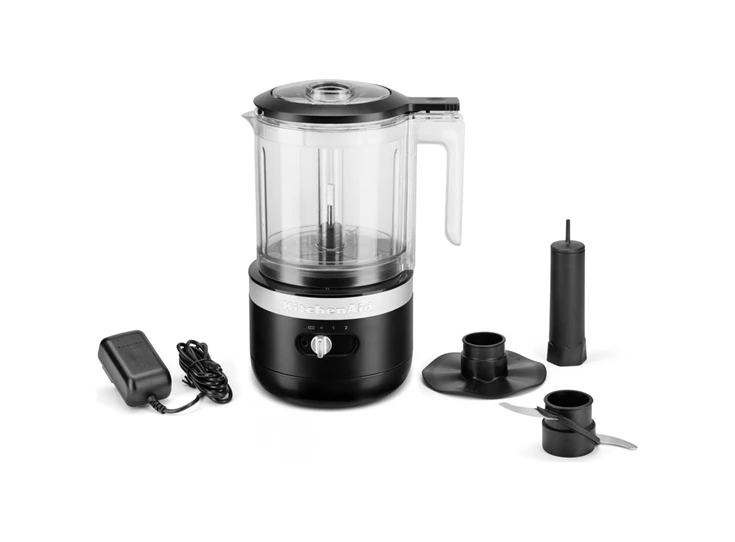 Kitchenaid-draadloze-chopper-5KFCB519-mat-zwart