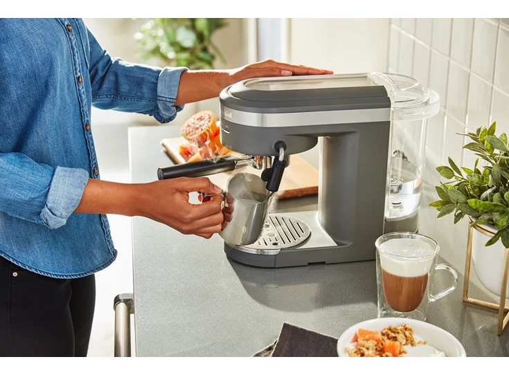 Kitchenaid-espressomachine-5KES6403-charcoal-grey