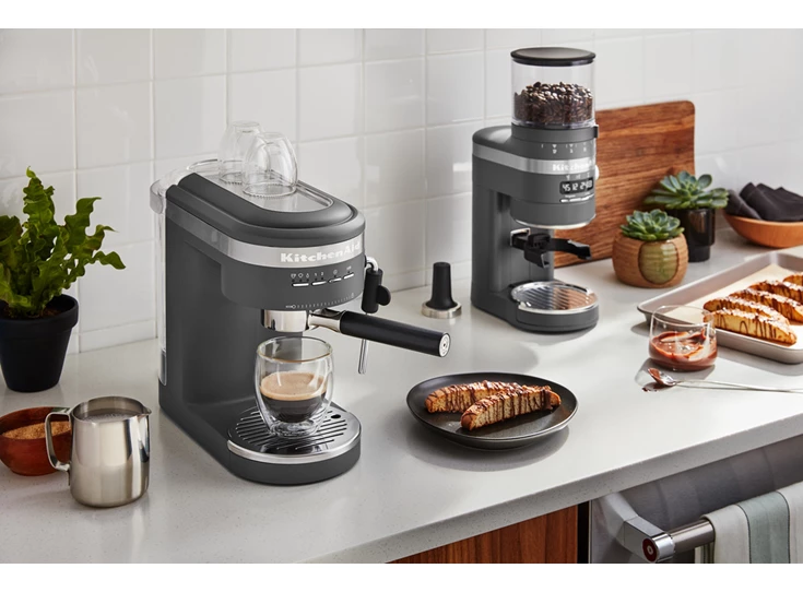 Kitchenaid-espressomachine-5KES6403-charcoal-grey