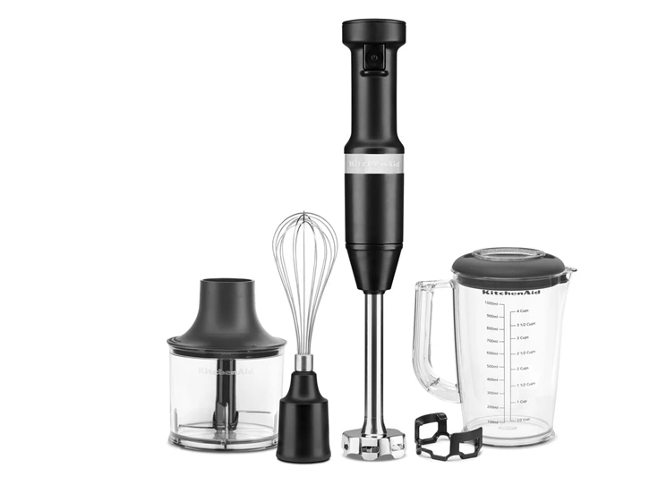 Kitchenaid-staafmixer-mtoebehoren-5KHBV83-mat-zwart