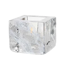 Kosta-Boda-Brick-theelicht-white