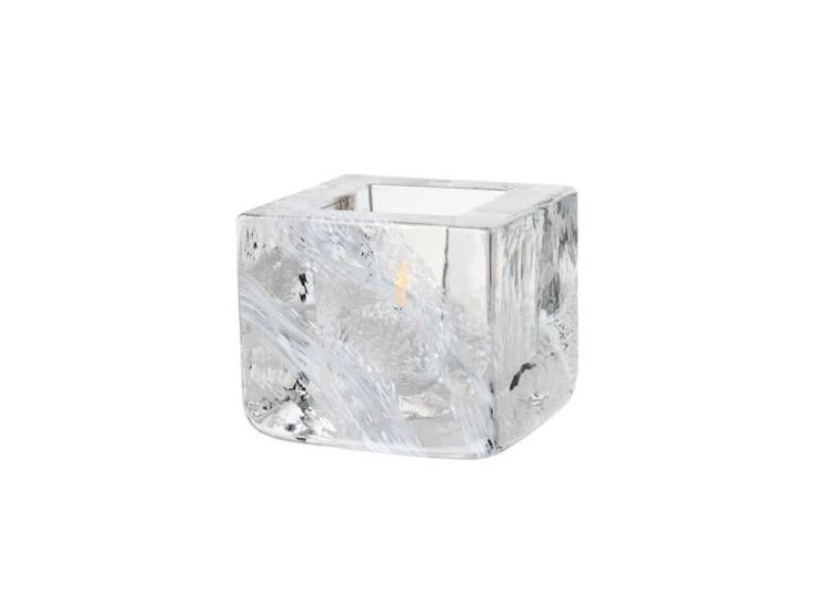 Kosta-Boda-Brick-theelicht-white