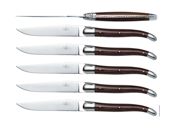 Laguiole-steakmes-frene-densifie-set-van-6