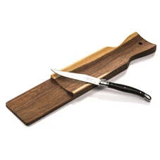 Laguiole-Style-de-Vie-giftset-worstplankje-acaciahout-zwart-mes