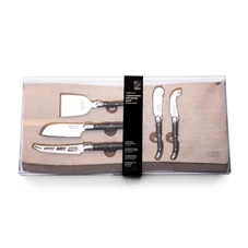 Laguiole-Style-de-Vie-kaasset-plank-acaciahout-5-kaasmessen-zwart