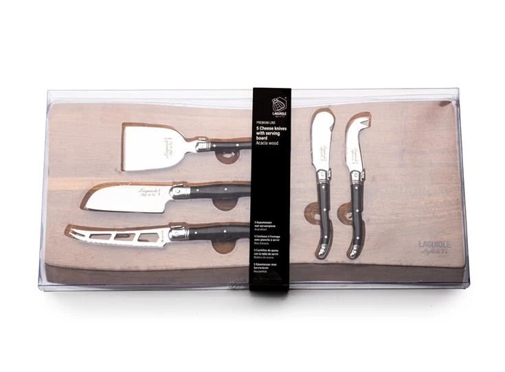 Laguiole-Style-de-Vie-kaasset-plank-acaciahout-5-kaasmessen-zwart