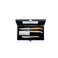 Laguiole-Style-de-Vie-luxe-kaasmessenset-3dlg-eikenhout
