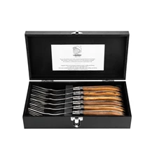 Laguiole-Style-de-Vie-steakvork-olijfhout-set-van-6