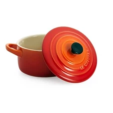 Le-Creuset-aardewerk-cocotte-10cm-oranje