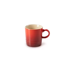 Le-Creuset-aardewerk-espressokop-100ml-kersenrood