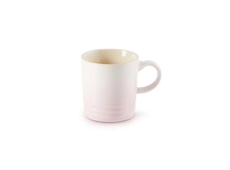 Le-Creuset-aardewerk-espressokop-100ml-shell-pink