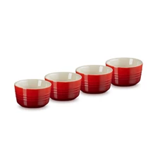 Le-Creuset-aardewerk-mini-ramekin-set-van-4-100ml-kersenrood