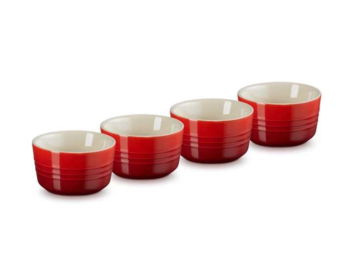 Le-Creuset-aardewerk-mini-ramekin-set-van-4-100ml-kersenrood