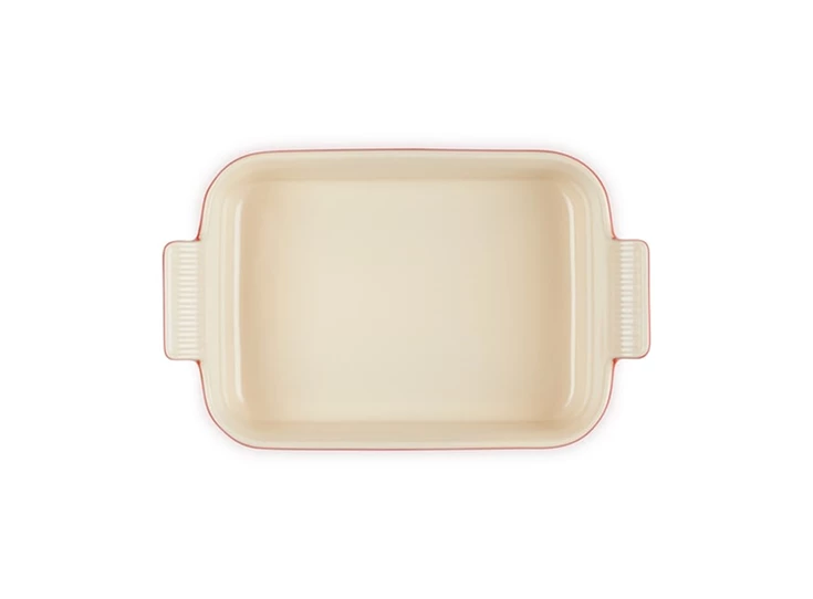 Le-Creuset-aardewerk-rechth-ovenschotel-26cm-23L-kersenrood