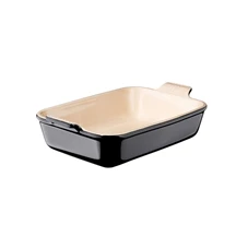 Le-Creuset-aardewerk-rechth-ovenschotel-32cm-385L-ebbenzwart