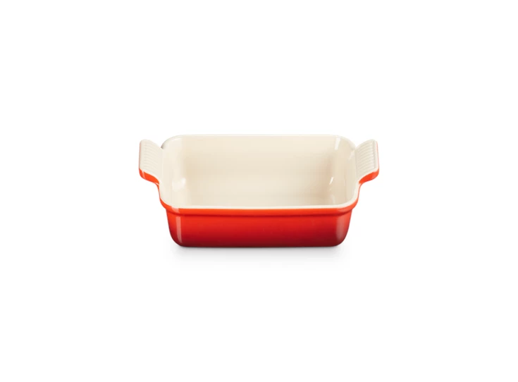 Le-Creuset-aardewerk-rechthoekige-ovenschotel-19cm-108L-kersenrood