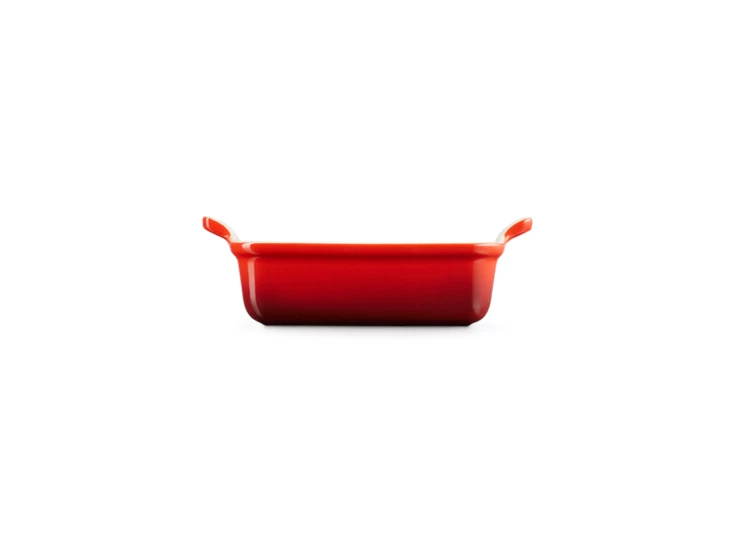 Le-Creuset-aardewerk-rechthoekige-ovenschotel-19cm-108L-kersenrood
