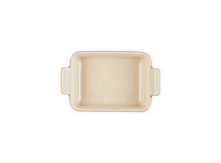 Le-Creuset-aardewerk-rechthoekige-ovenschotel-19cm-108L-kersenrood