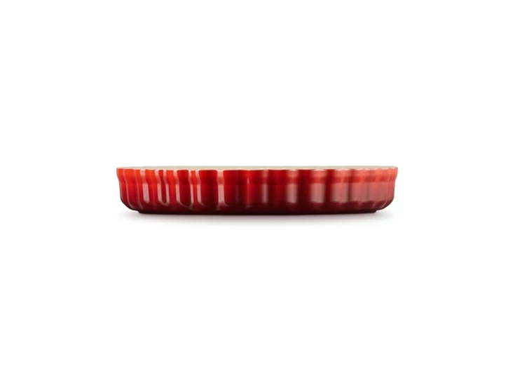 Le-Creuset-aardewerk-taartvorm-28cm-kersenrood