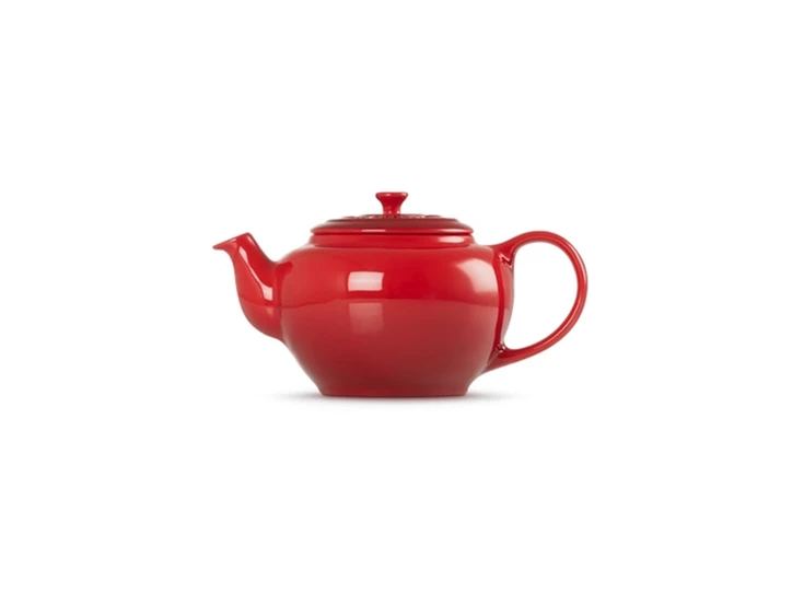 Le-Creuset-aardewerk-theepot-met-inox-filter-13L-kersenrood