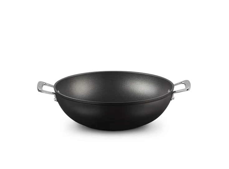 Le-Creuset-anti-aanbak-wok-met-2-handvat-32cm-6L