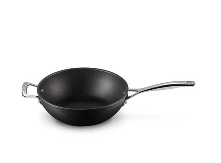 Le-Creuset-anti-aanbak-wok-met-steel-26cm-34L