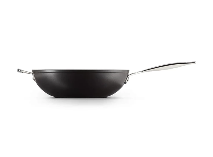 Le-Creuset-anti-aanbak-wok-met-steel-30cm