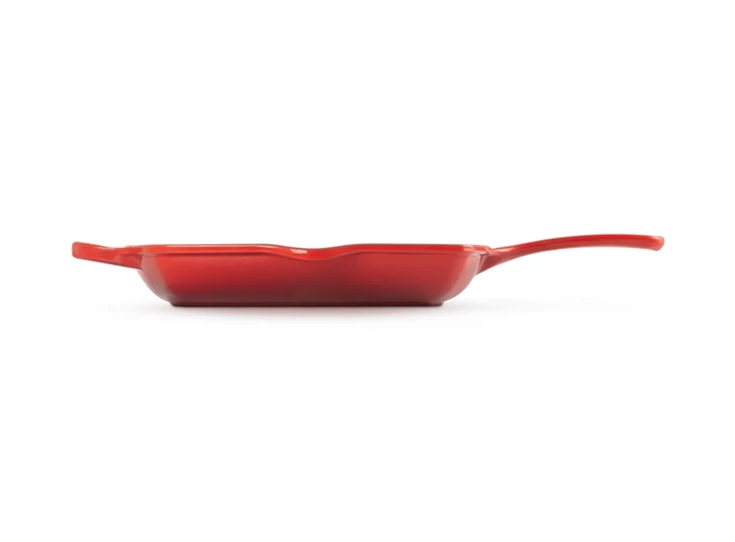 Le-Creuset-grillpan-26x26cm-kersenrood