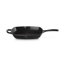 Le-Creuset-grillpan-26x26cm-Mat-Zwart