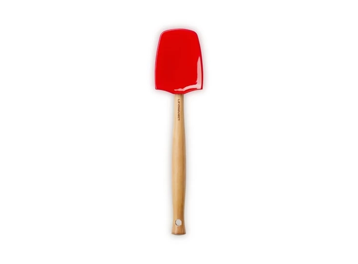 Le-Creuset-Premium-silicone-grote-lepelspatel-28cm-kersenrood