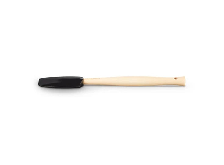 Le-Creuset-Premium-silicone-kleine-spatel-Ebbenzwart