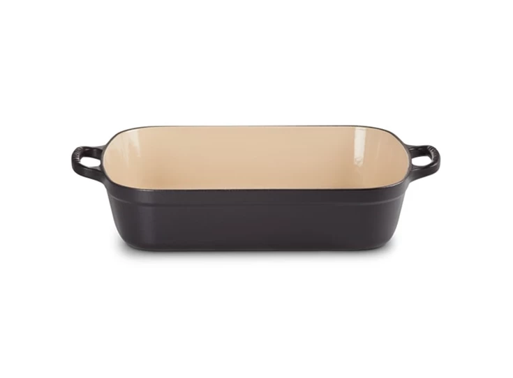 Le-Creuset-rechth-braadslede-33cm-mat-zwart