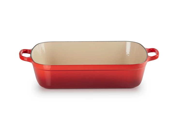 Le-Creuset-rechth-braadslede-40x30cm-kersenrood