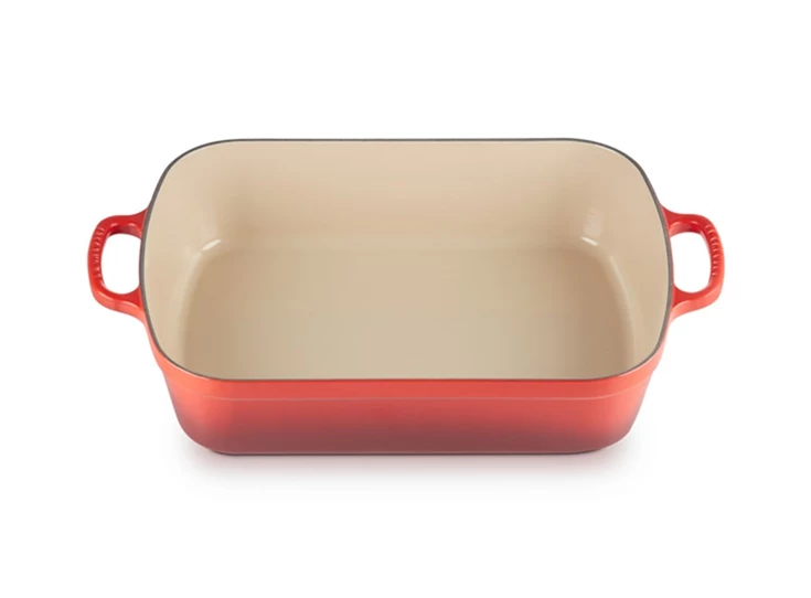 Le-Creuset-rechth-braadslede-40x30cm-kersenrood