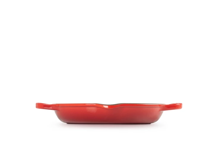 Le-Creuset-ronde-hoge-grillpan-D25cm-kersenrood