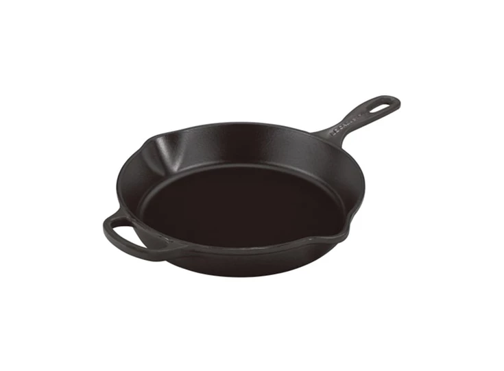 Le-Creuset-ronde-hoge-skillet-26cm-Mat-Zwart
