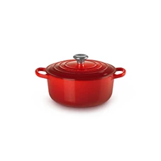Le-Creuset-ronde-kookpot-20cm-kersenrood