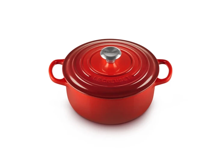 Le-Creuset-ronde-kookpot-20cm-kersenrood