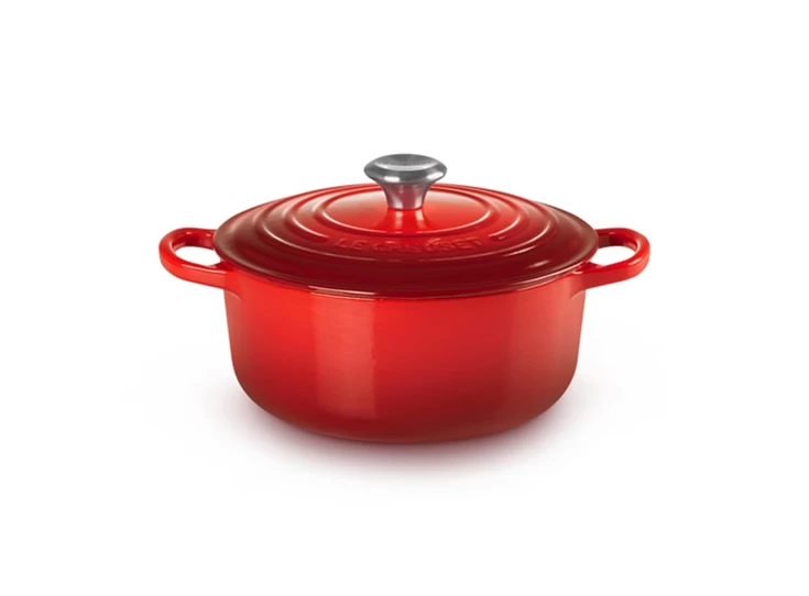 Le-Creuset-ronde-kookpot-22cm-kersenrood